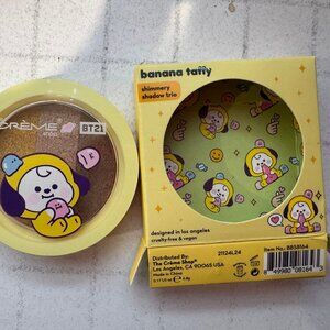 The Crème Shop - Chimmy Ultra-Pigmented Eyeshadow Trio Banana Taffy